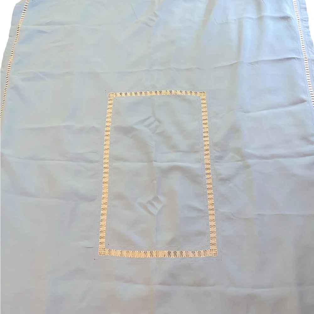 Vintage linen tablecloth 50x60